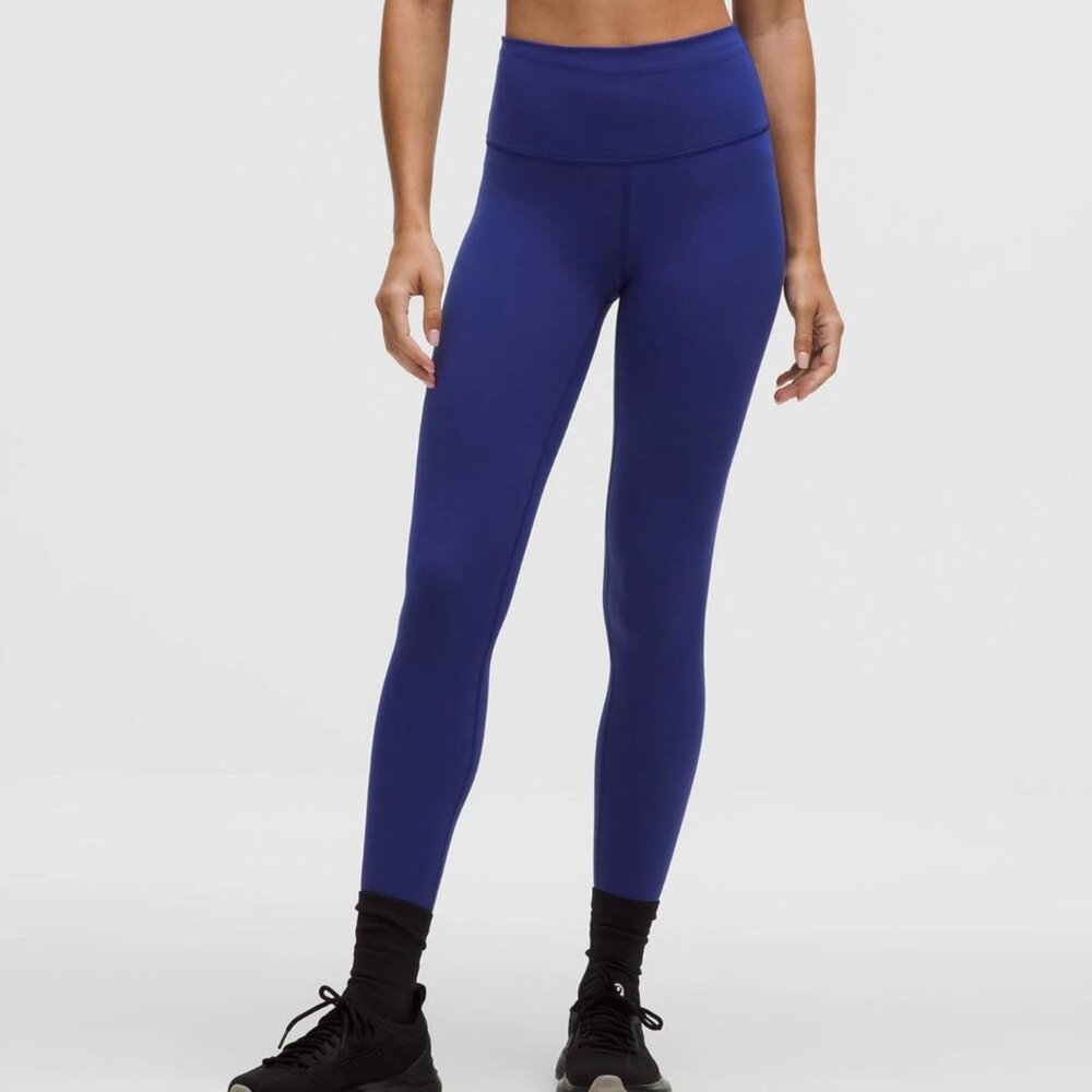 Wunder Train High-Rise Tight 28" | Deep Sea Blue | Size 18